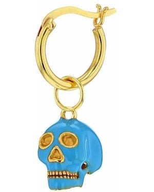 True Rocks Aro Con Calavera - Azul