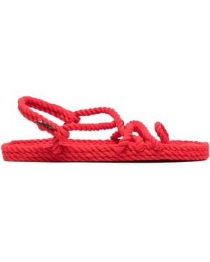 Nomadic State Of Mind Sandali Con Incrocio - Rosso
