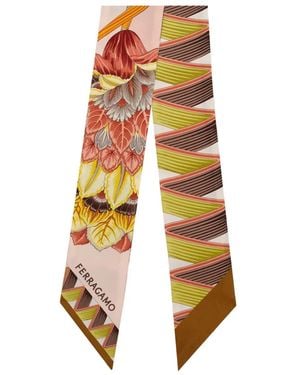 Ferragamo Bandeau - Marrone
