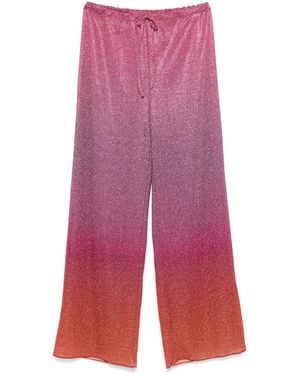 Oséree Lumiere Shade Pants - Red