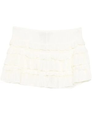 Cynthia Rowley Bella Mini Skirt - White