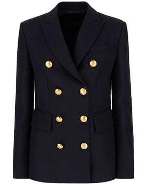 The Seafarer Double-Breasted Blazer - Blue