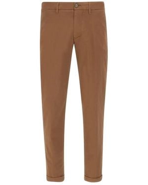 Re-hash Pantalones Chinos Mucha Slim - Marrón