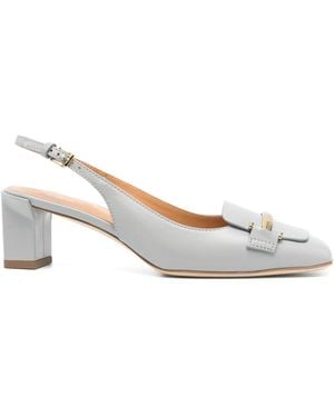 Tod's Cuoio T Slingback - White