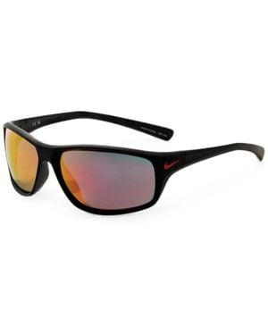 Nike Adrenaline Rectangle-Frame Sunglasses - Black