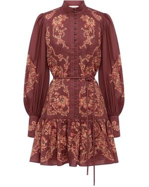 ALÉMAIS Seraphina Dress - Red