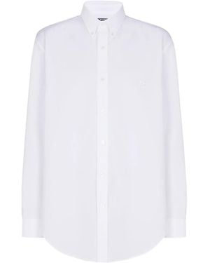 Balmain Cotton Poplin Shirt - White
