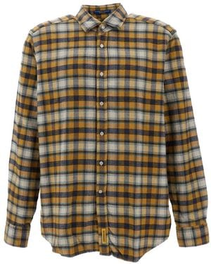 B.D. Baggies Check-Pattern Button-Down Shirt - Green