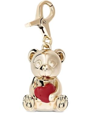 Furla Hashtag Teddy-Anhänger - Weiß