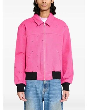 Sky High Farm Studded Work Jacket - Pink