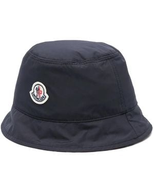 Moncler バケットハット - ブルー
