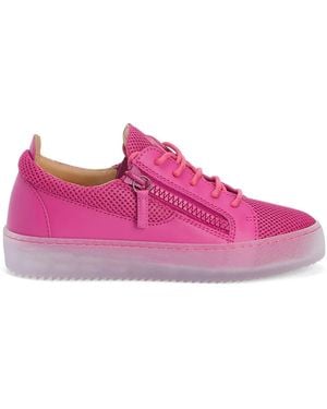 Giuseppe Zanotti Gail Lace-Up Trainers - Pink