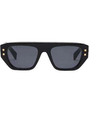 Balmain Square-Frame Sunglasses - Black