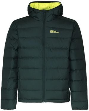 Jack Wolfskin Ather Hooded Padded Jacket - Green