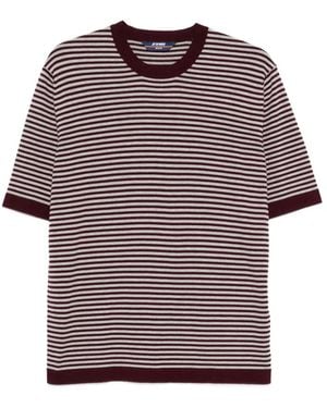 K-Way Striped T-Shirt - Red