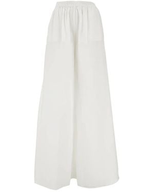 ANDAMANE Cotton Pants - White