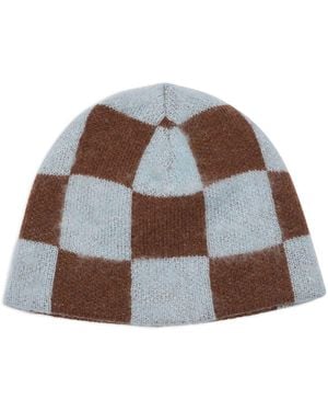 Stockholm Surfboard Club Reversible Beanie - Brown