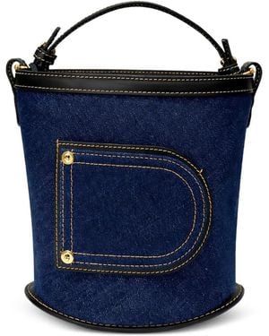 Delvaux Sac Seau Pin - Bleu