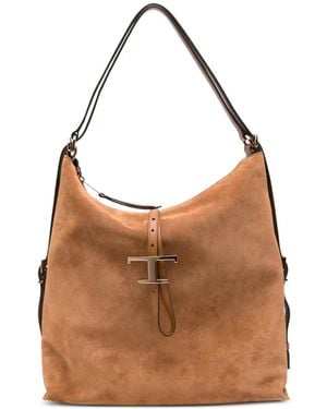 Tod's Sac À Main T Timeless - Brown