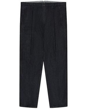 Slowear Pantalones Vaqueros Con Pinzas - Negro
