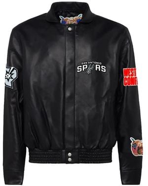 Jeff Hamilton San Antonio Spurs Leather Jacket - Black