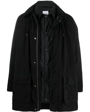 Aspesi Longshore Double-Layered Parka - Black