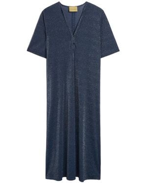 Momoní Penelope Tunic Midi Dress - Blue