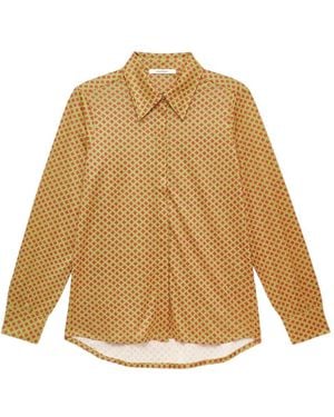Maliparmi Chemise En Jersey À Imprimé Graphique - Natural