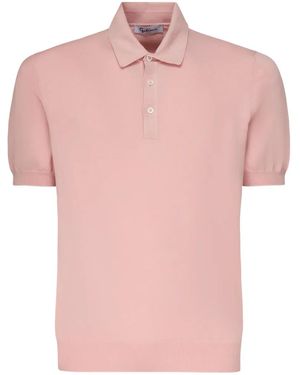 Galiana Cotton Polo Shirt - Pink