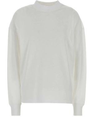 The Row Raveena Long-Sleeve T-Shirt - White