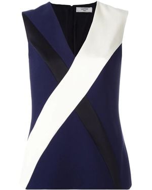 Lanvin Panelled Top - Blue