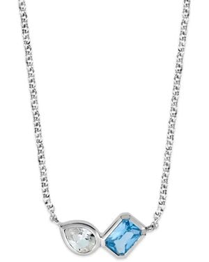 Dower & Hall Tutti Frutti Topaz Necklace - Blue