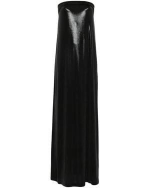 Norma Kamali Strapless Maxi Dress - Black