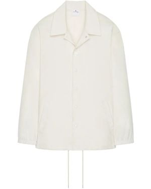 Courreges Shirtjack Met Knopen - Wit