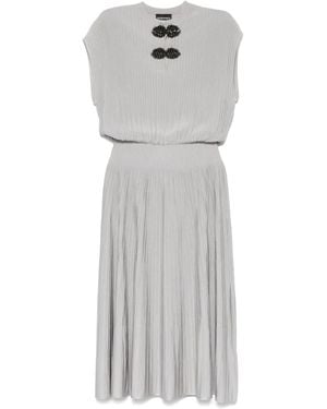 Emporio Armani Midi Dress - Grey