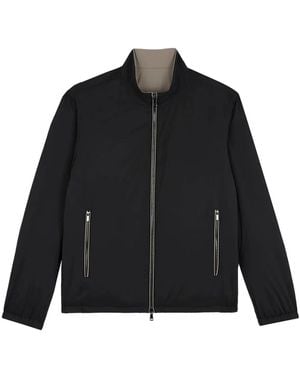 Paul & Shark Typhoon Platinum Reversible Jacket - Black