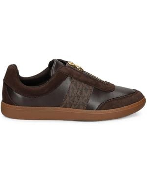 MICHAEL Michael Kors Jovie Trainers With Front Closure - Brown