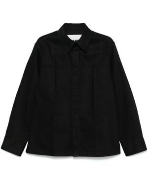 Jil Sander Denim Cotton Shirt - Black