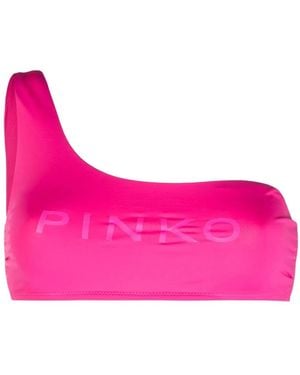 Pinko ワンショルダー ビキニトップ - ピンク