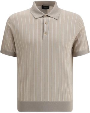 Brioni Trama ポロシャツ - グレー