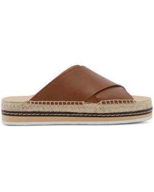 Odissi Lily Criss-Cross Sandals - Brown