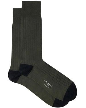 Hackett Calcetines De Merino - Negro
