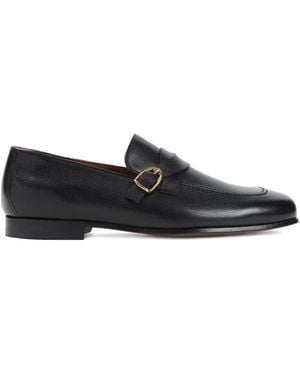 Tom Ford バックル レザーローファー - ブラック