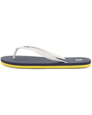 BOGGI Flip-Flops Mit Logo-Applikation - Weiß