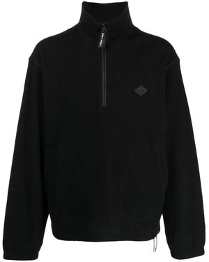 Spoonyard Waffle-Effect Polo-Shirt - Black