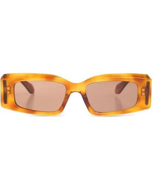 Alaïa Rectangle Sunglasses - Brown