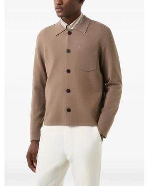 Bogner Olaf Chest-Pocket Cardigan - Natural