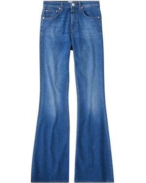 Closed Rawlin High-Rise Flared Jeans - Blue