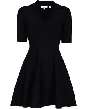 A.L.C. Maribelle Minikleid Mit V-Ausschnitt - Schwarz