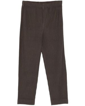 Homme Plissé Issey Miyake プリーツ パンツ - グレー